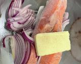 レンジでつくる鮭のバターソテー作り方1写真