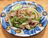 豚ロース肉とピーマンと玉ネギの中華炒め作り方8写真