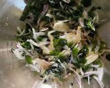 簡単！玉ねぎとわかめのゴマポン酢和え作り方3写真