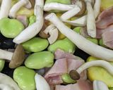 そら豆とズッキーニのガーリックマヨ炒め作り方4写真
