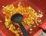 味どうらくと食べる辣油で中華風鯖トマト！作り方2写真
