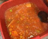 味どうらくと食べる辣油で中華風鯖トマト！作り方3写真