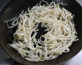 簡単★美味★木綿豆腐もやし炒めの卵とじ作り方2写真
