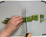 アスパラベーコンの香草パン粉焼き★動画作り方1写真
