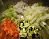 *余り野菜達とお豆のカレー*作り方1写真