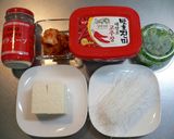 チゲ風春雨スープ＊ご飯と合う！！＊作り方1写真