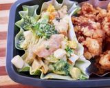 高校生男子お弁当24年5月15日作り方2写真