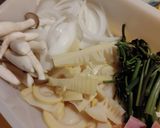 この時期に食べたくなる山菜スパゲティ作り方1写真