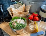 61℃ 醬油麹鶏むねのオープンサンド弁当作り方13写真