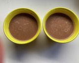 簡単！スチームレンジでチョコレートプリン作り方4写真