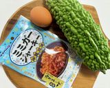 ミミガージャーキーとゴーヤーのかき揚げ作り方2写真
