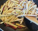 フライパンでスティックさつまいも作り方4写真