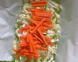 干しあみえびとキャベツの塩焼きそば作り方3写真