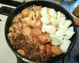 新玉ねぎと鶏肉のすき焼き作り方11写真