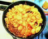新玉ねぎと鶏肉のすき焼き作り方13写真