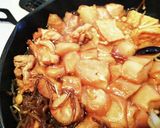 新玉ねぎと鶏肉のすき焼き作り方14写真