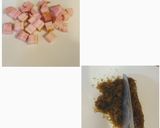 さつまいもずくベーコンぶ炊き込みご飯作り方2写真