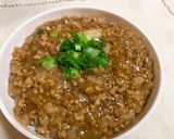 簡単♡玉ねぎと豚ひき肉の麻婆丼♡作り方5写真