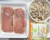 豚ロース肉と舞茸のソテー作り方1写真