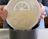 緑鮮やかなグリンピースご飯作り方5写真
