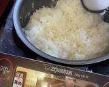 緑鮮やかなグリンピースご飯作り方8写真