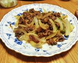 蠔油牛肉（牛バラのオイスターソース炒め）作り方21写真