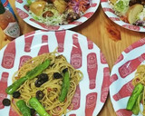 万願寺とうがらしのペペロンチーノ作り方10写真