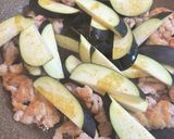 茄子と豚肉のめんつゆ胡麻タレ作り方6写真