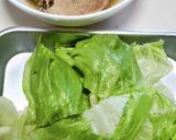 サバ缶とレタスでメインになっちゃう♪作り方1写真