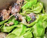 サバ缶とレタスでメインになっちゃう♪作り方3写真