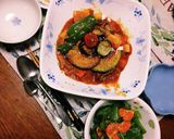 春菊とみかんのサラダ作り方10写真