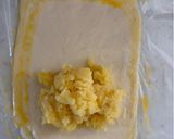 焼き立てスイートポテトパイ🩷バニラアイス添え🩵作り方5写真
