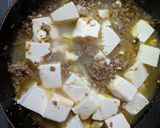 ささっと白麻婆豆腐香味油仕様作り方4写真