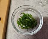 鳥むね肉と大葉の冷製スパゲティ作り方3写真