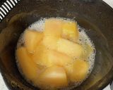 【離乳食初期】とろとろメロンのペースト作り方2写真