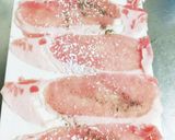 豚しゃぶとなすの巻き巻き焼き作り方2写真