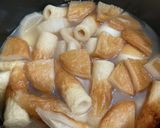 圧力鍋でおでん贅沢アワビオイスターソース作り方3写真