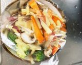 お一人様野菜たっぷり洋風ウインナー天津飯作り方11写真