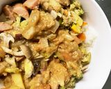 お一人様野菜たっぷりすっきりウインナー丼作り方19写真