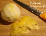 電子レンジdeレモンアップルジャム♪作り方1写真