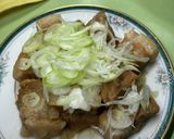明太子と角煮の冷やしうどん　207作り方3写真