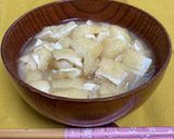 油揚げをたっぷり食べるためのお味噌汁作り方10写真