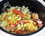 炊飯器で！フライパンいらず本格チャーハン作り方5写真
