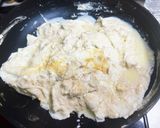 卵白とアンチョビと粉チーズのオムレツ作り方8写真