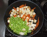 高野豆腐の炒り豆腐♪簡単作り方7写真