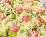 そら豆と新玉ねぎのチーズ焼き作り方8写真