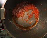 出汁の素で！ズッキーニのチゲ風スープ作り方1写真