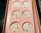 計量カップでいちごのチーズケーキマフィン作り方6写真