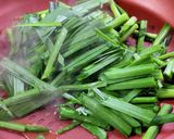 豆苗でかさ増し！5分で出来る爆速ニラ玉♪作り方2写真