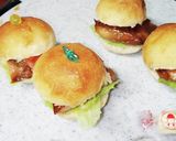 ミニバーガー　弁当用　サンドウィッチ作り方3写真